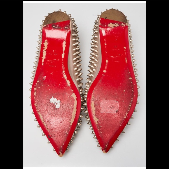 🔥🔥 Christian Louboutin pigalle rockstud flats - Picture 2 of 5
